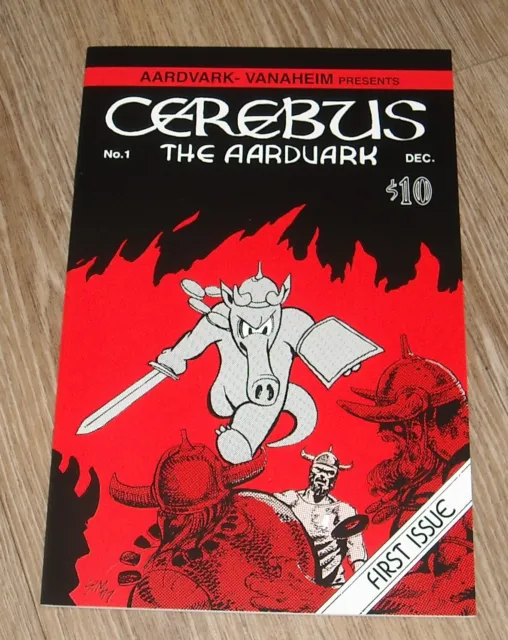 CEREBUS the AARDVARK # 1 VANAHEIM COMICS REMASTERED EDITION REPRINT DAVE SIM