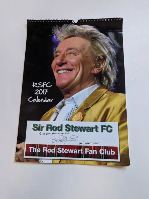 Rod Stewart: Official 2017 Fan Club Calendar