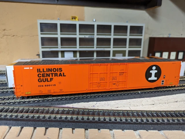 TF Tangent Greenville 86' Auto Parts Boxcar ICG Illinois Central Gulf #680115