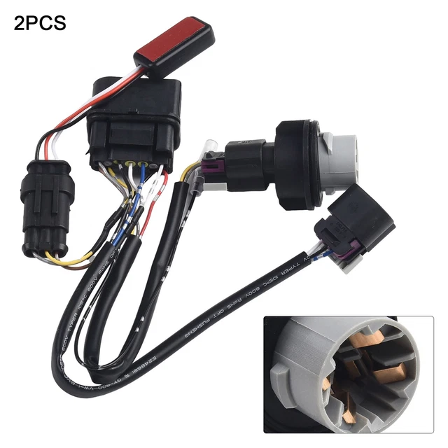 Kit Câble Phare Auto Douille Ampoule Phare H8/H11 Lot De 2 Connecteur Femelle C Ble 10 12cm Pour Voiture Moto 566386