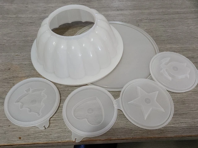 Molde vintage de gelatina Tupperware 4c. 6161