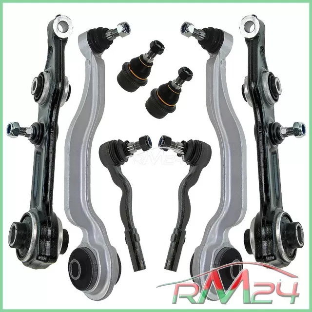 Kit Braccio Sospensione + Testa Barra D'accoppiamento Per Mercedes Cla. E W211