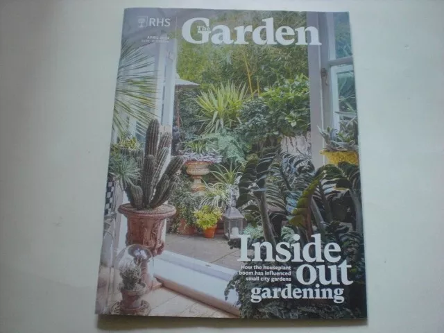 RHS The Garden Magazine April 2024 Edition - Inside Out Gardening