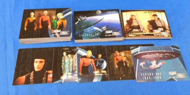 Star Trek TNG The Next Generation Season 1 (108) Trading Base Card Set 1994