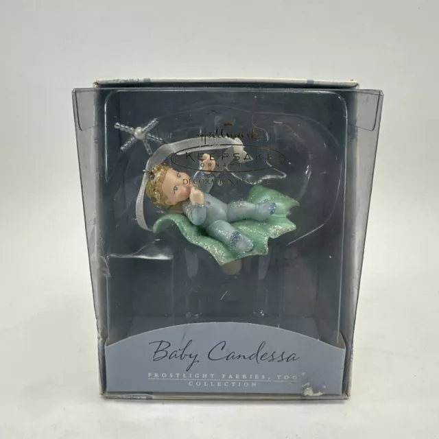 Hallmark Ornament Frostlight Faeries, Too Baby Candessa 2002