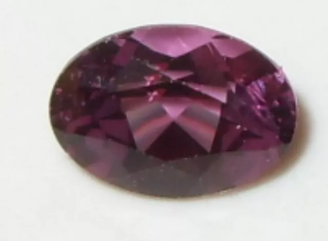 1ct Beautiful Tanzanian Bright Rhodolite Garnet Oval Cut 7x5mm WoW *1NR*