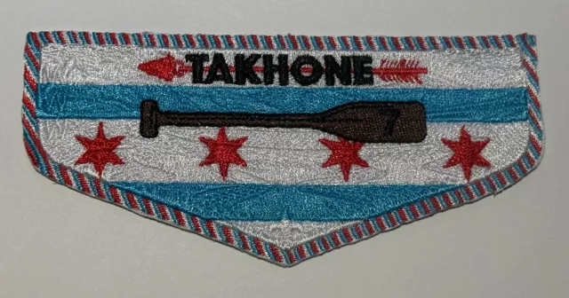 OA Lodge 7 Takhone    Boy Scout Patch XJ5