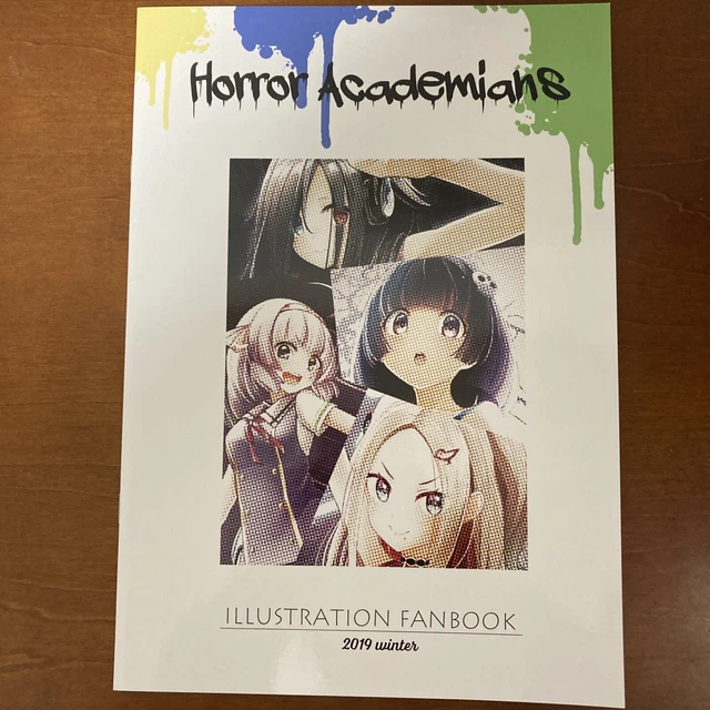 Horror Academians ILLUSTRATION FANBOOK 2019 winter Asakura Blue Art Book