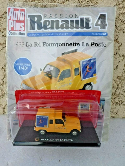 SOLIDO MADE FRANCE 1992 RENAULT 4 F6 FOURGONNETTE POSTES PTT POSTE 1/43 1213H