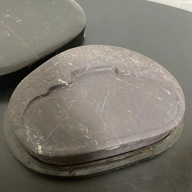 中国美術 端渓硯 銀線 氷紋 雲蝙蝠紋硯 中国美術 端渓硯 銀線 氷紋 雲蝙蝠紋硯 2025年最新】Yahoo!
