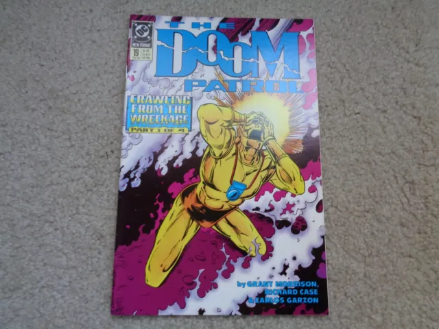 Doom Patrol #19 Comic Book 1989 1St Crazy Jane App. Hot!! Key Tv Show Morrison