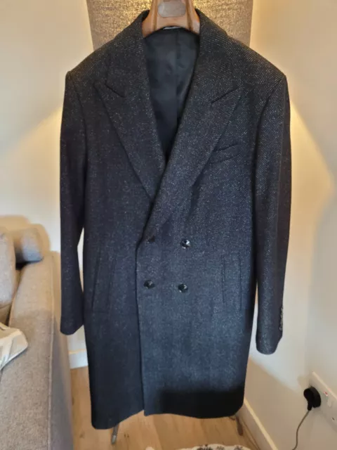 Zara herringbone coat outlet