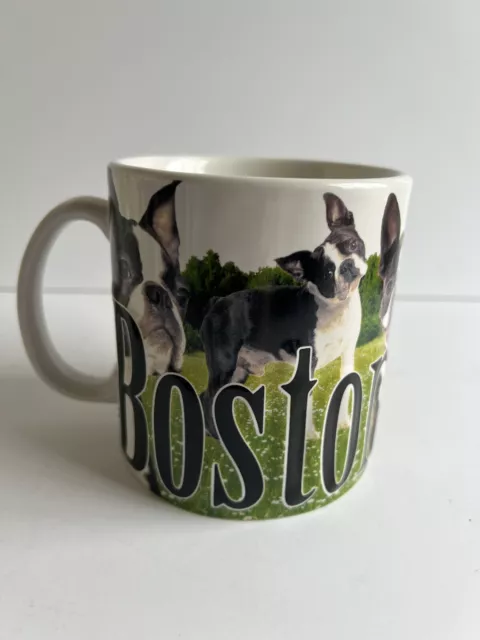 Boston Terrier Dog Americaware Mug Coffee Tea Cup 3D 18 oz. Graphic Art