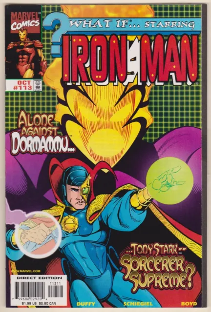 What If...? #113 Starring Iron Man (Marvel - 1989 Series Vol.2)  vfn+