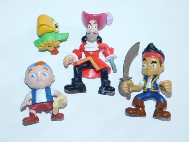 DISNEY JR JAKE And The Neverland Pirates PVC Toy Figures Cake Toppers disney-jr-jake-and-the-neverland-pirates-pvc-toy-figures-cake-toppers