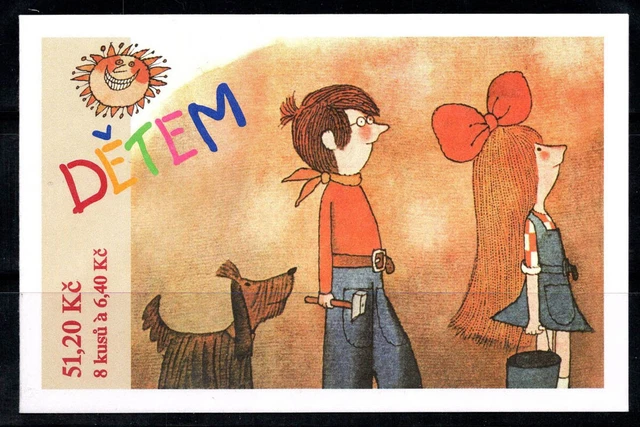 Tschechische Republik 2003 Mi. MH 108 Markenheftchen 100% gestempelt Kinder, Ki