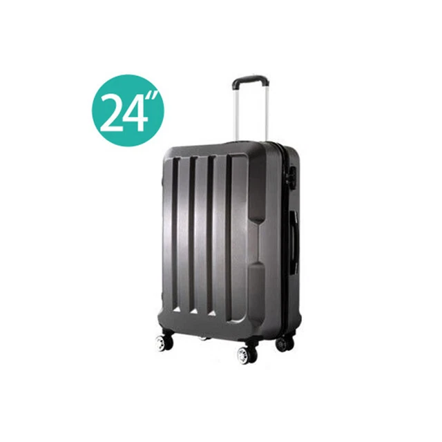 24" Dark Grey Luggage Suitcase Trolley Hard Case Travel Storage Organiser