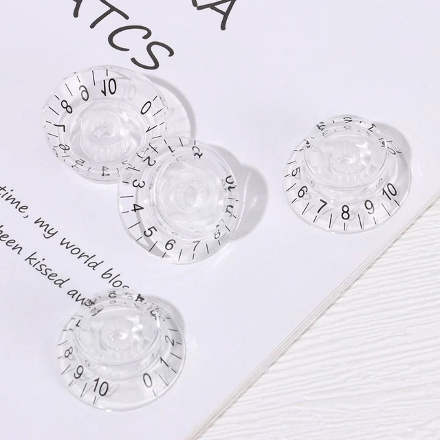Boutons de volume de tonalité Interrupteur de réglage de basse For Les Paul LP 4