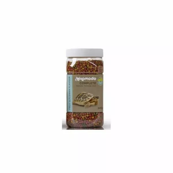 Komodo Tortoise Food Pellets Diet Fruit Flower Complete Dry Nutrition Mix