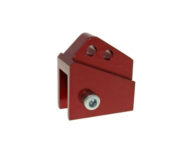 Kit Riser CNC 2 trous rouge - PEUGEOT Buxy 50 ans à 98e