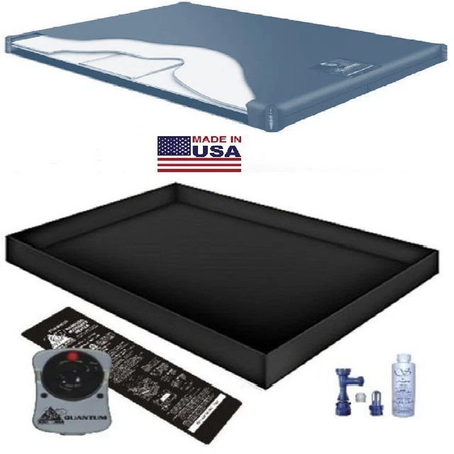 70% Lumbar Support Waveless Waterbed Mattress / Liner / Heater / Fill Drain Kit 70% Lumbar Support Waveless Waterbed Mattress / Liner / Heater / Fill Drain Kit