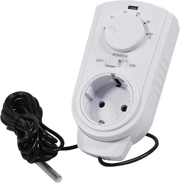 Prise de Courant - Thermostat Klimaregelung Climatisation &