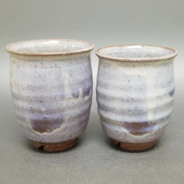AK48)Japanese Pottery Hagi ware Yunomi/Tea Cup  by Yuuka Matsuo