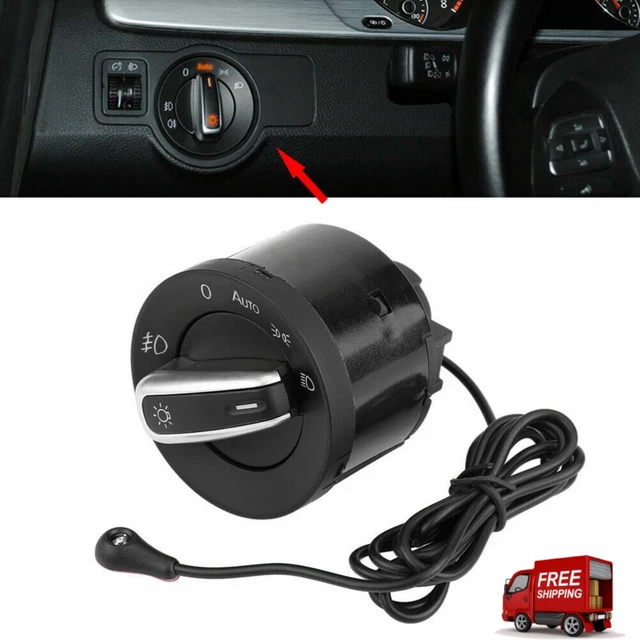 CAR AUTO HEADLIGHT fog light sensor switch for VW Golf MK6 MK5 Tiguan