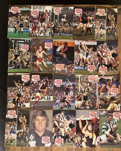 LOT OF 20 1979 Vfl Football Home & Away Records. 40.00 PicClick AU