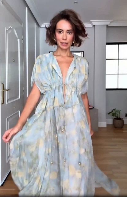 slim fit dress slacks Zara Size M Tiered Blue Floral Dress – oppspot