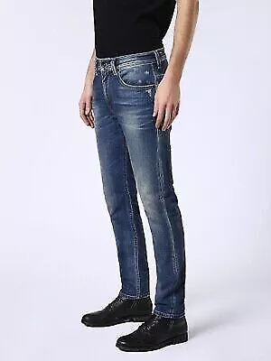 DIESEL SLIM SKINNY THOMMER 084DT Men's Denim Jean MADE IN ITALY  RRP £200