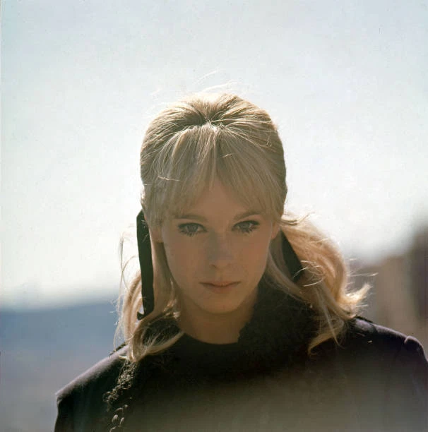 GERALDINE CHAPLIN FILMING Peppermint Frappe in Madrid, Spain 1967 OLD ...