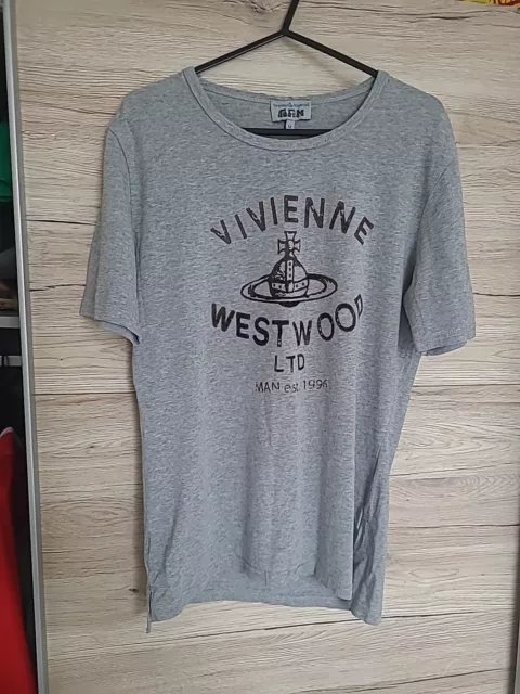 Vivienne Westwood Man Grey T Shirt rare S