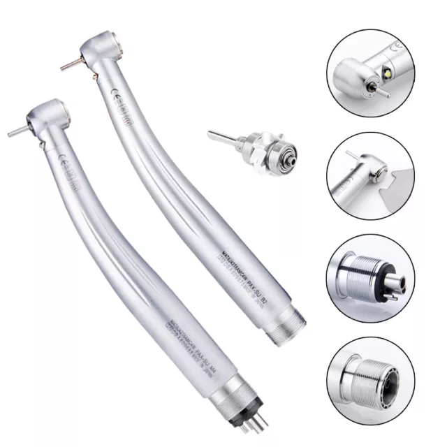 Dental LED High Speed Air Turbine Handpiece Fit Nsk style PANA-MAX PAX-SU B2/M4