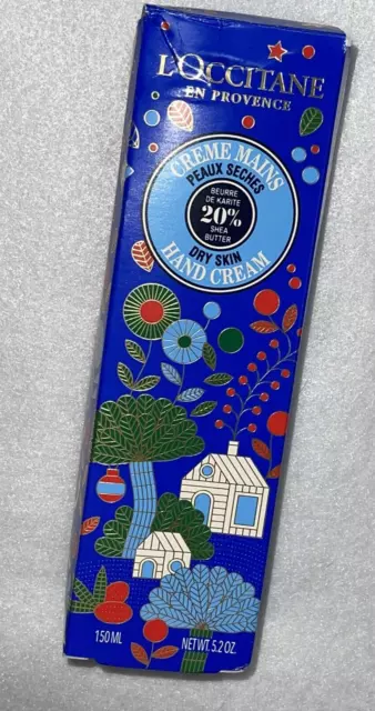 L`Occitane Dry Skin Shea Butter Hand Cream Creme Mains Peaux Seches 5.2 oz New