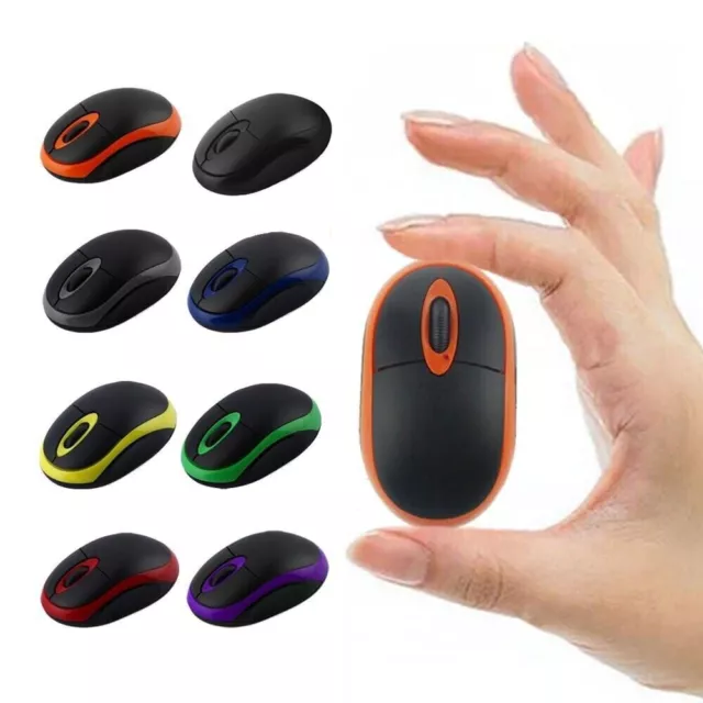 1600dpi Usb Portable Small Wireless Mouse Wireless Mice Optical Mice