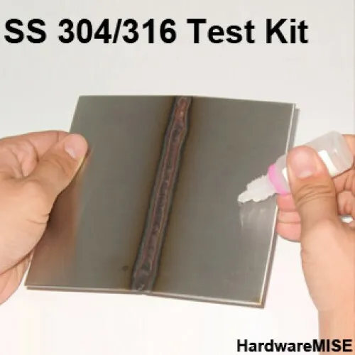 Stainless Steel Test Kit For 304 / 316 Differentiate SS304 or SS316