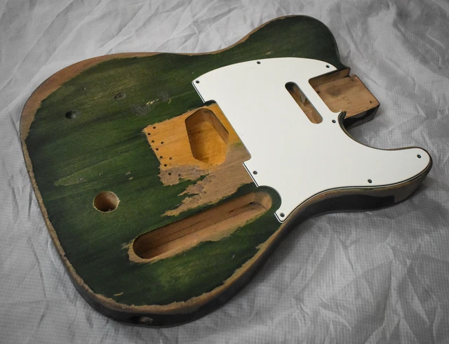 Made to Order Status Quo Francis Rossi Style Heavy Relic Alder Telecaster Body