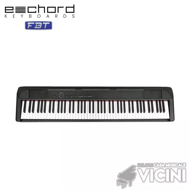 ECHORD FBT DP1 Pianoforte digitale 88 tasti Pesati + sustain NO YAMAHA P-45