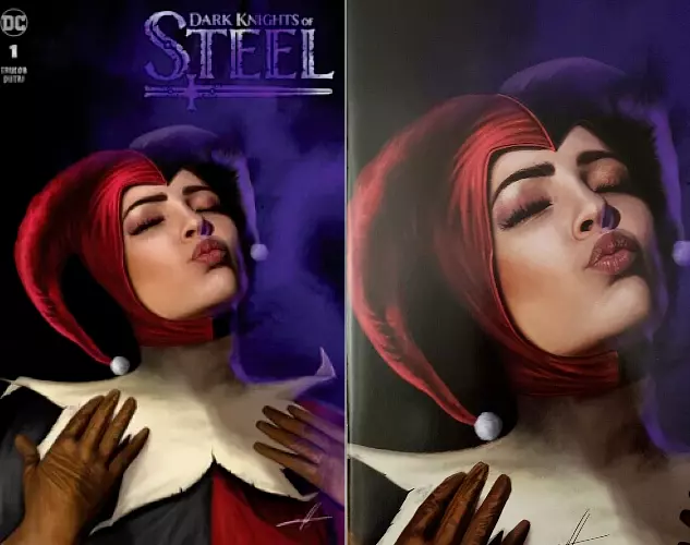 Dark Knights of Steel #1 Carla Cohen 2 Variant Cover Set DC Comics January 2021