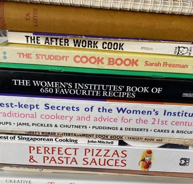 Job Lot Cookery Books - 17- Old and Modern