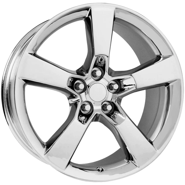 Replica 125C Fits Camaro  SS 20x8 5x120 +35mm Chrome Wheel Rim 20" Inch