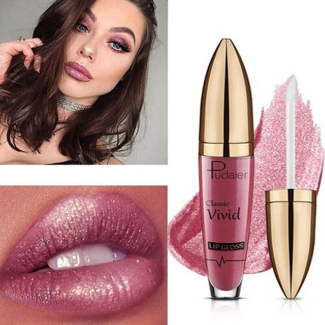 Glitter Colpetto Liquido Rossetto Opaco Trasformante Impermeabile Dazzling Lun -