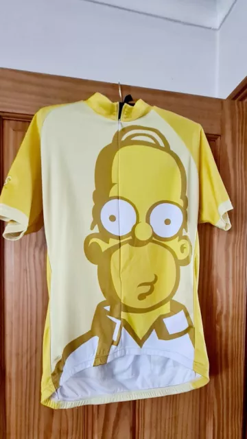 FOSKA CYCLING JERSEY Homer Simpson Doh 15.00 PicClick UK