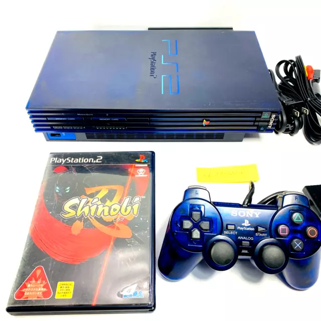 Sony PS2 / Playstation BB Pack SCPH-50000 système de console bleu nuit retoro