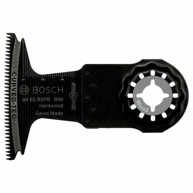 Bosch BIM Tauchsägeblatt AII 65 BSPB, Hard Wood, 40 x 65 mm, 10er-Pack