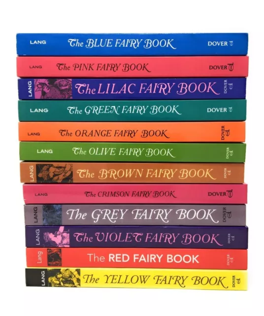 H J Ford / Andrew Lang's Rainbow Fairy Books Complete 12 Volume Set 2016