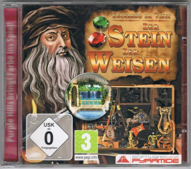 Leonardo da Vinci: Der Stein der Weisen - Wimmelbild-Spiel PC (Jewelcase 2009)