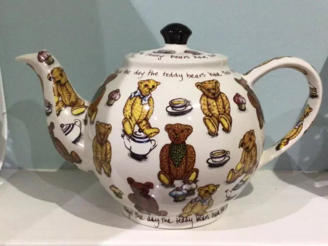 Collectable / Novelty Paul Cardew Ted-Tea Teddy Bears Picnic Teapot