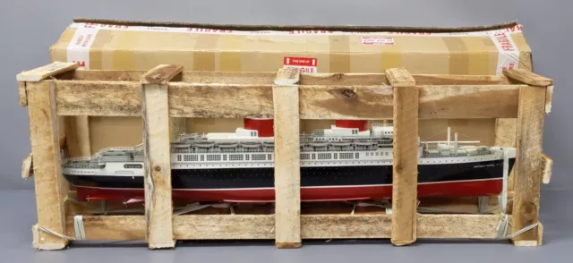 SavyBoat CS0041P Wooden SS United States Ship Model with Display Base EX/Box